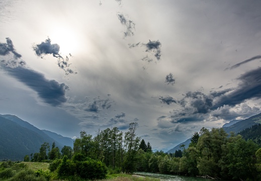 Im Gailtal vor dem Gewitter